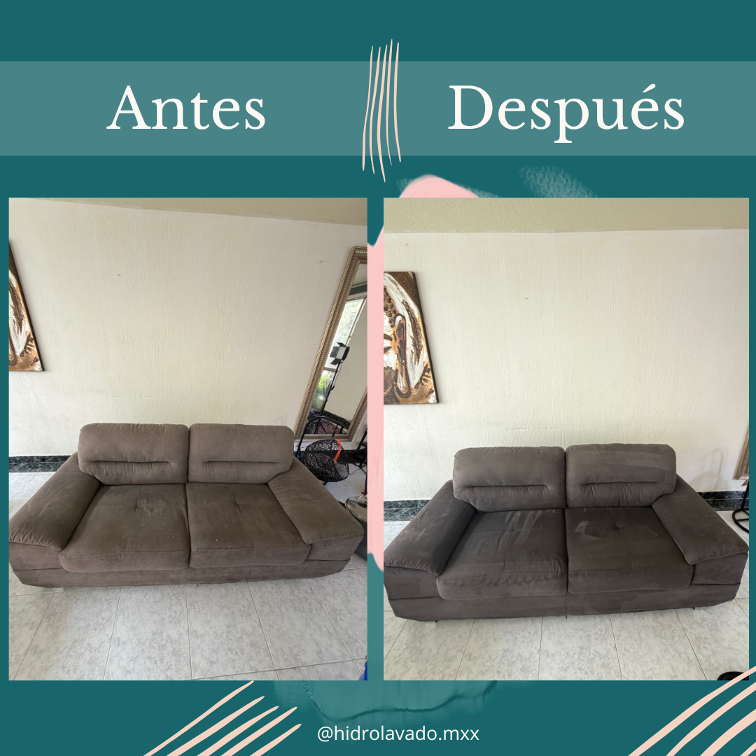 Antes y después: sala de dos plazas